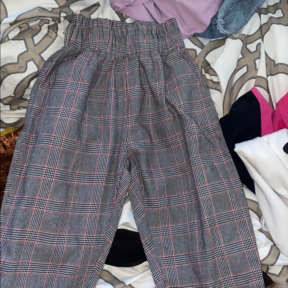 Plaid pants